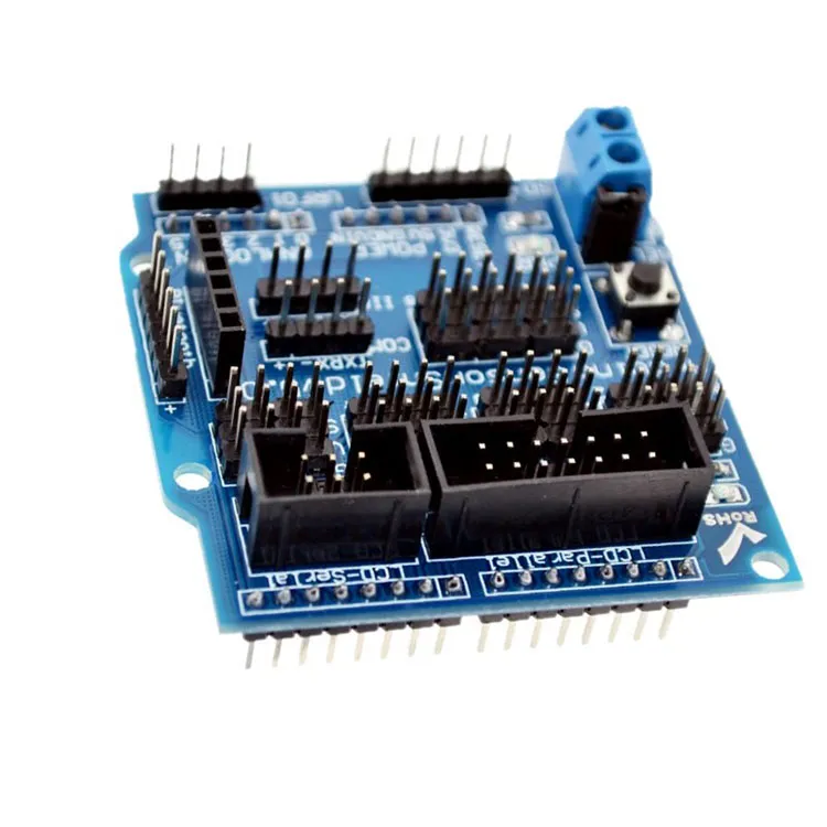V5.0 Sensor Shield Expansion Board for Arduino Electronic Building Blocks Robot Accessories Sensor Shield V5 Expansion Board