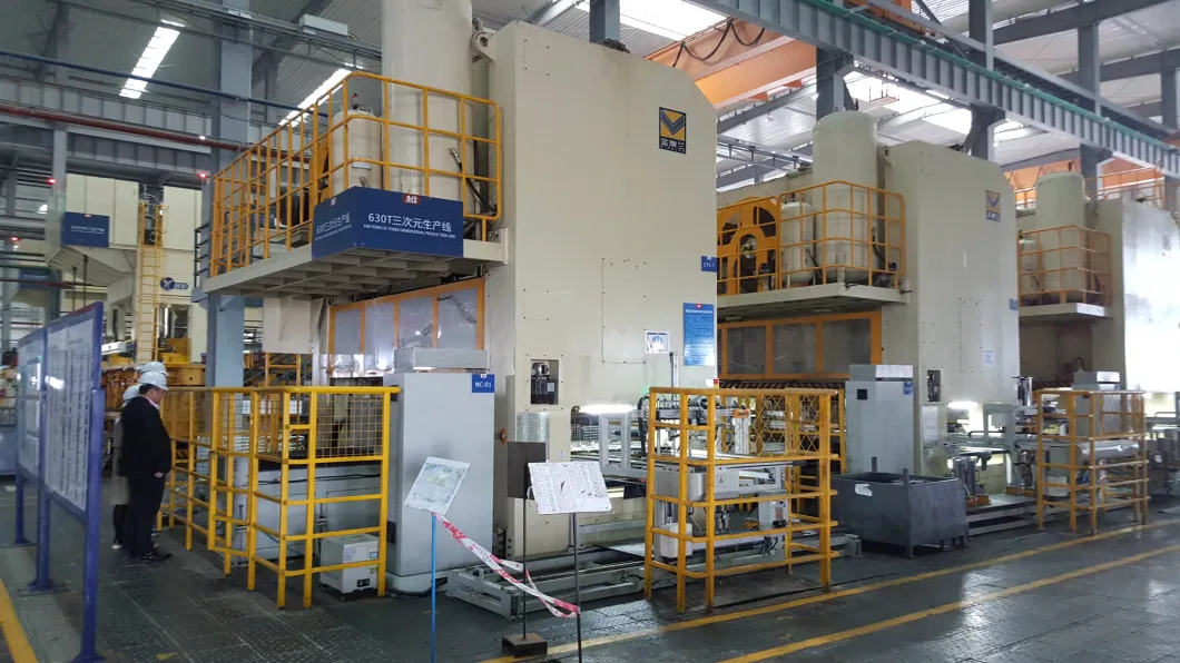 Stamping Line Production Line of Aluminum Panels with Press Machine and Stage Mold