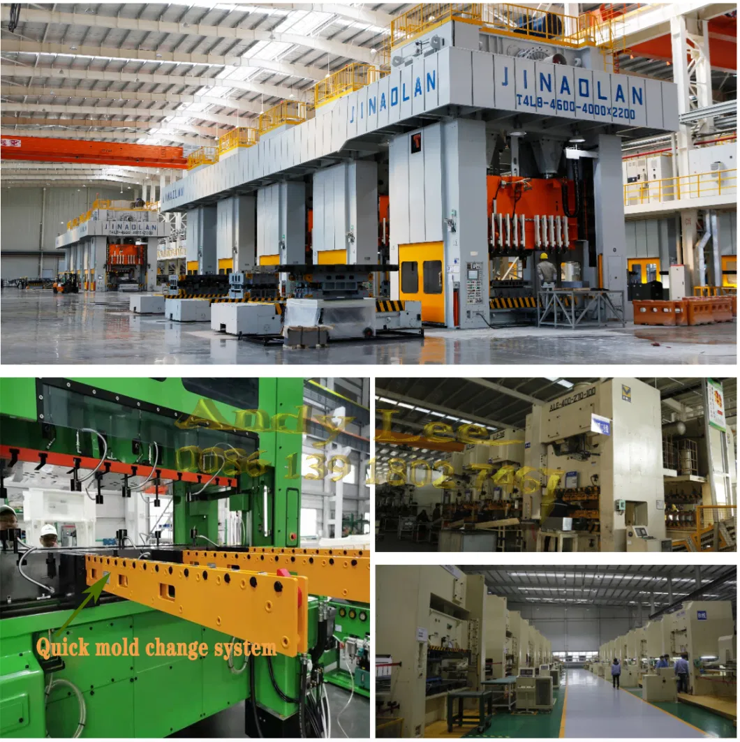 Stamping Line Production Line of Aluminum Panels with Press Machine and Stage Mold