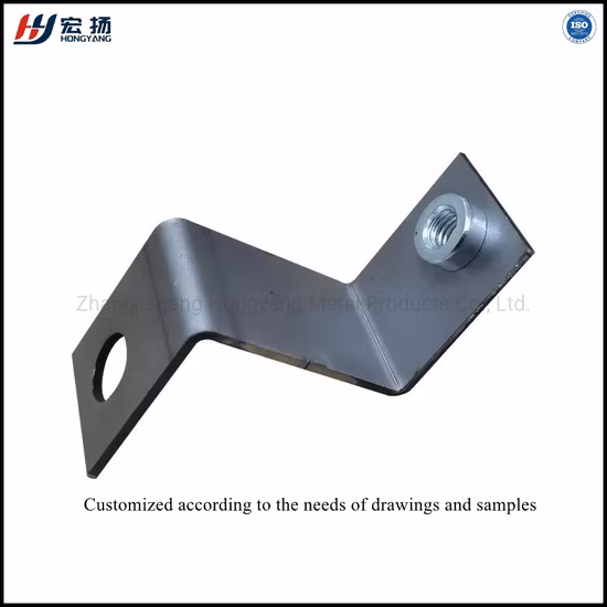 Suportes de canto de ângulo de aço de metal galvanizado em forma de L personalizado Acessório de banheiro Conector de canto de ângulo de aço carbono